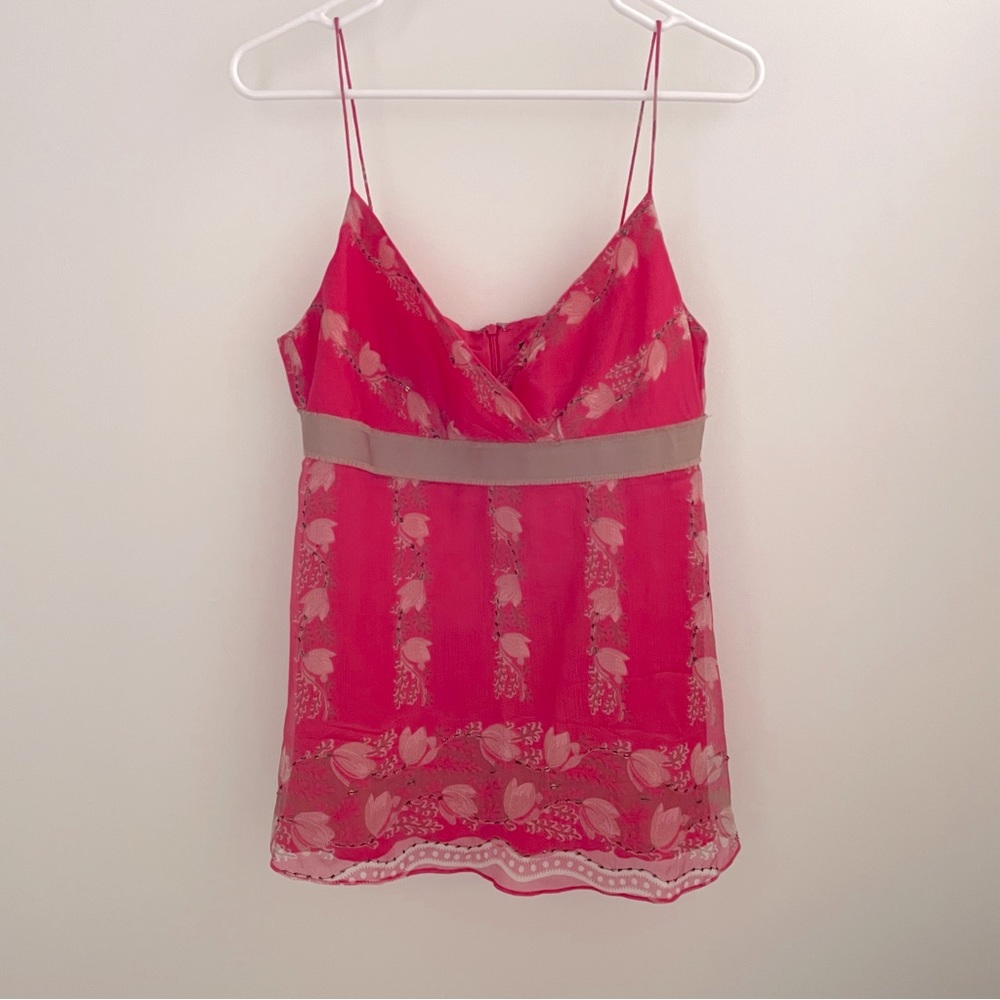 J.Crew Women’s 100% Silk Camisole Top Size 6